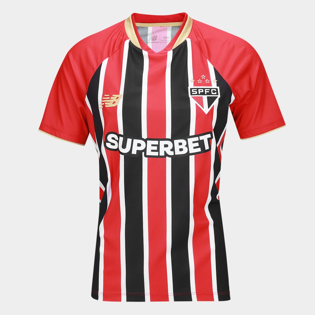 Camisa Torcedor Away Spfc 2025 Feminina