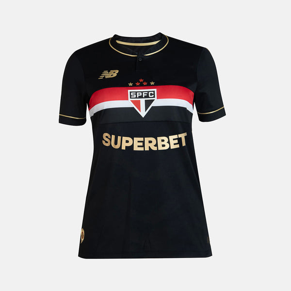 Camisa São Paulo III 25/26 Jogador Comemorativa New Balance Feminina